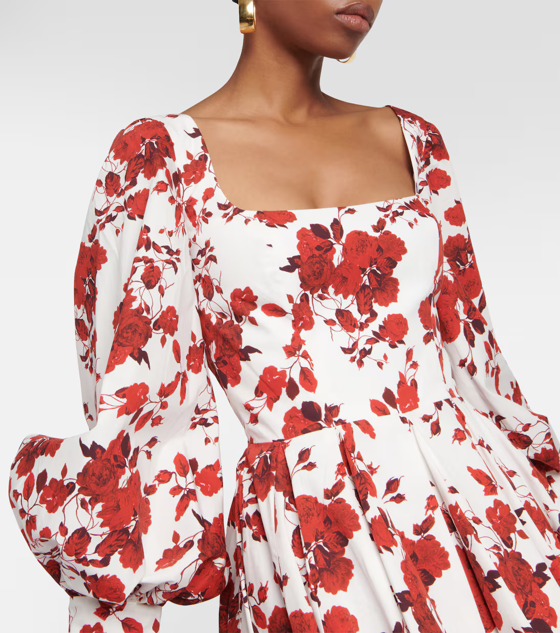 Yasmina floral cotton minidress | Mytheresa (US/CA)