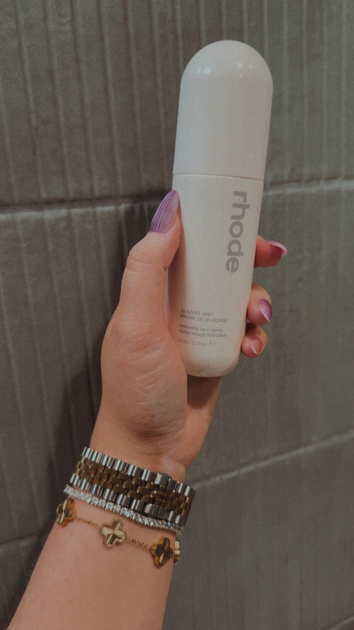 My on the go glow refresh ✨ Rhode Glazing Mist is my favorite way to bring skin back to life throughout the day 🌿 It gives that instant hydrated, dewy finish without messing up makeup and just leaves everything looking a little more fresh and luminous. I keep it in my bag for quick skin resets anytime I need a glow boost☀️ rhode glazing mist ✨ | hydrating face mist | dewy skin spray | glow refreshing mist | makeup setting mist | skincare glow boost | glass skin mist | everyday face mist | hydration on the go | clean girl glow spray | radiant skin refresh | lightweight hydrating mist | skin revive spray | makeup friendly mist | plumping face mist | skincare essential mist | glow finish spray | travel skincare essential | fresh dewy complexion | instant hydration boost

#LTKmorningroutine #LTKselfcare #LTKBeauty