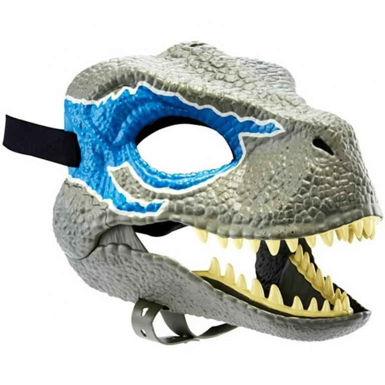 Animal World Dinosaur Mask with Opening Jaw, Realistic Texture and Color, Eye and Nose Openings a... | Walmart (US)
