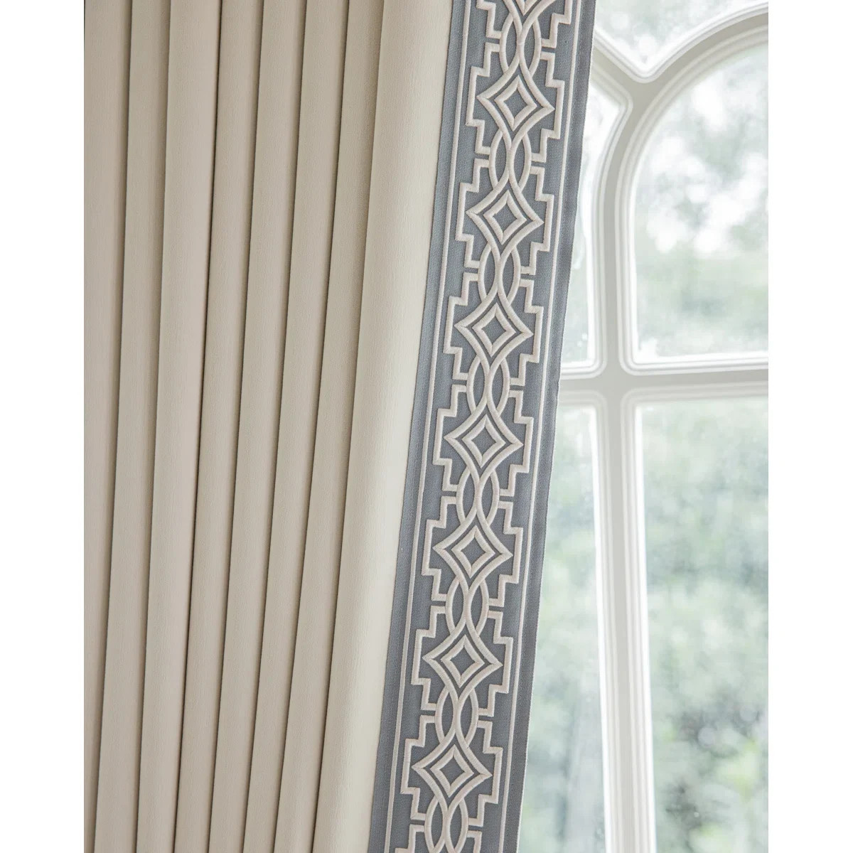 Visionary Home Annabelle Cotton Blend Blackout Curtain Pair & Reviews | Wayfair | Wayfair North America