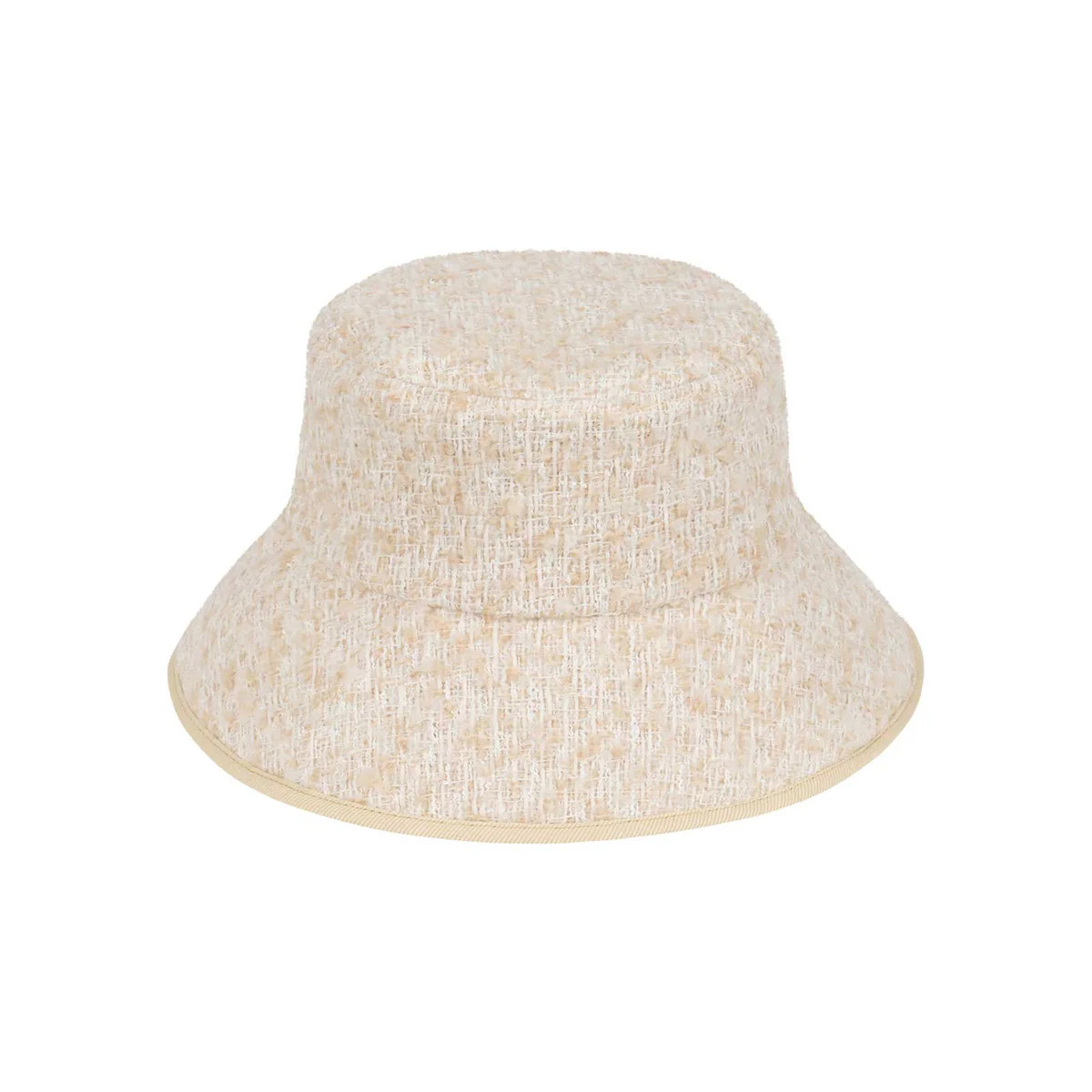 Vacay Bucket - Polyester Bucket Hat in Cream | Lack of Color US | Lack of Color US