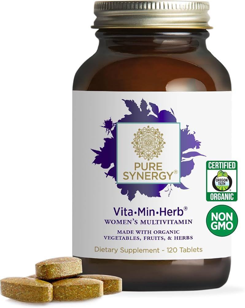 PURE SYNERGY Vita·Min·Herb for Women | Women’s Comprehensive Multivitamin Supplement | Made w... | Amazon (US)
