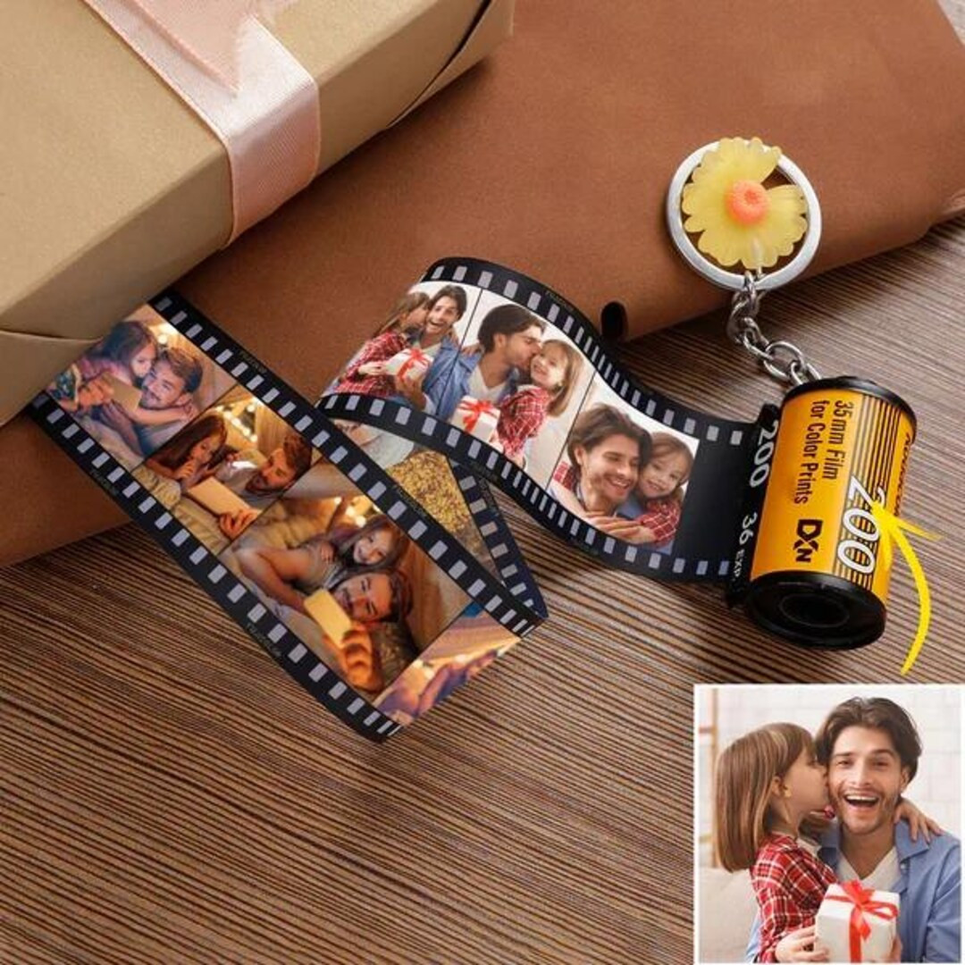 Custom Film Roll Keychain - Personalized Photo Gift for Any Occasion - Etsy | Etsy (US)