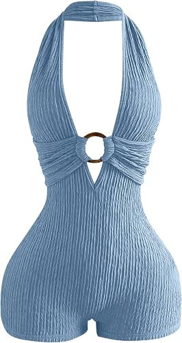 BEAUDRM Women's Sexy Summer Romper Y2K Country Concert Rave Club Outfits | Festival Outfits, Sexy... | Amazon (US)