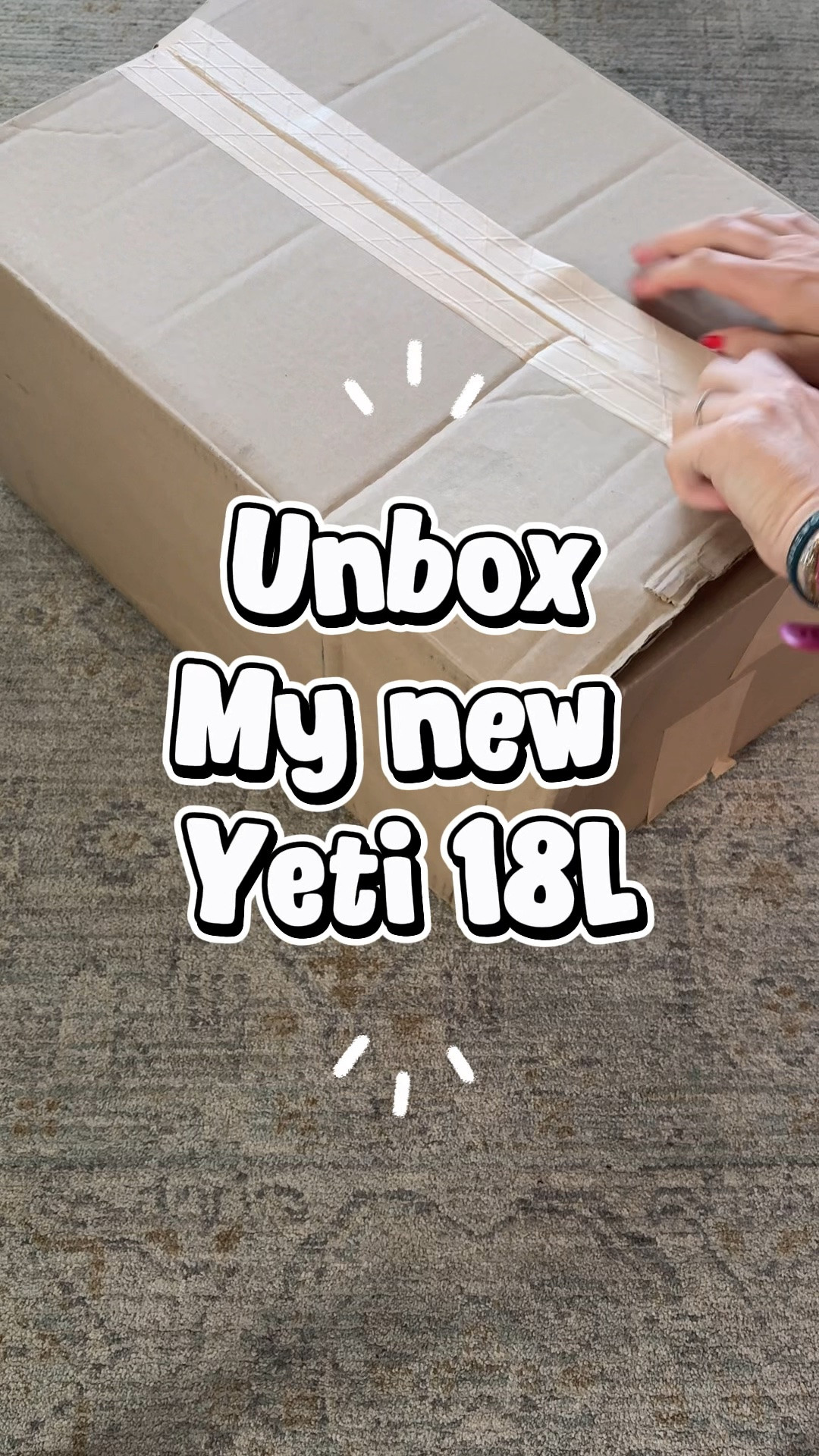 Unboxed my new yeti 18 L Carryall ￼

#LTKdayinmylife #LTKmomlife #LTKTravel