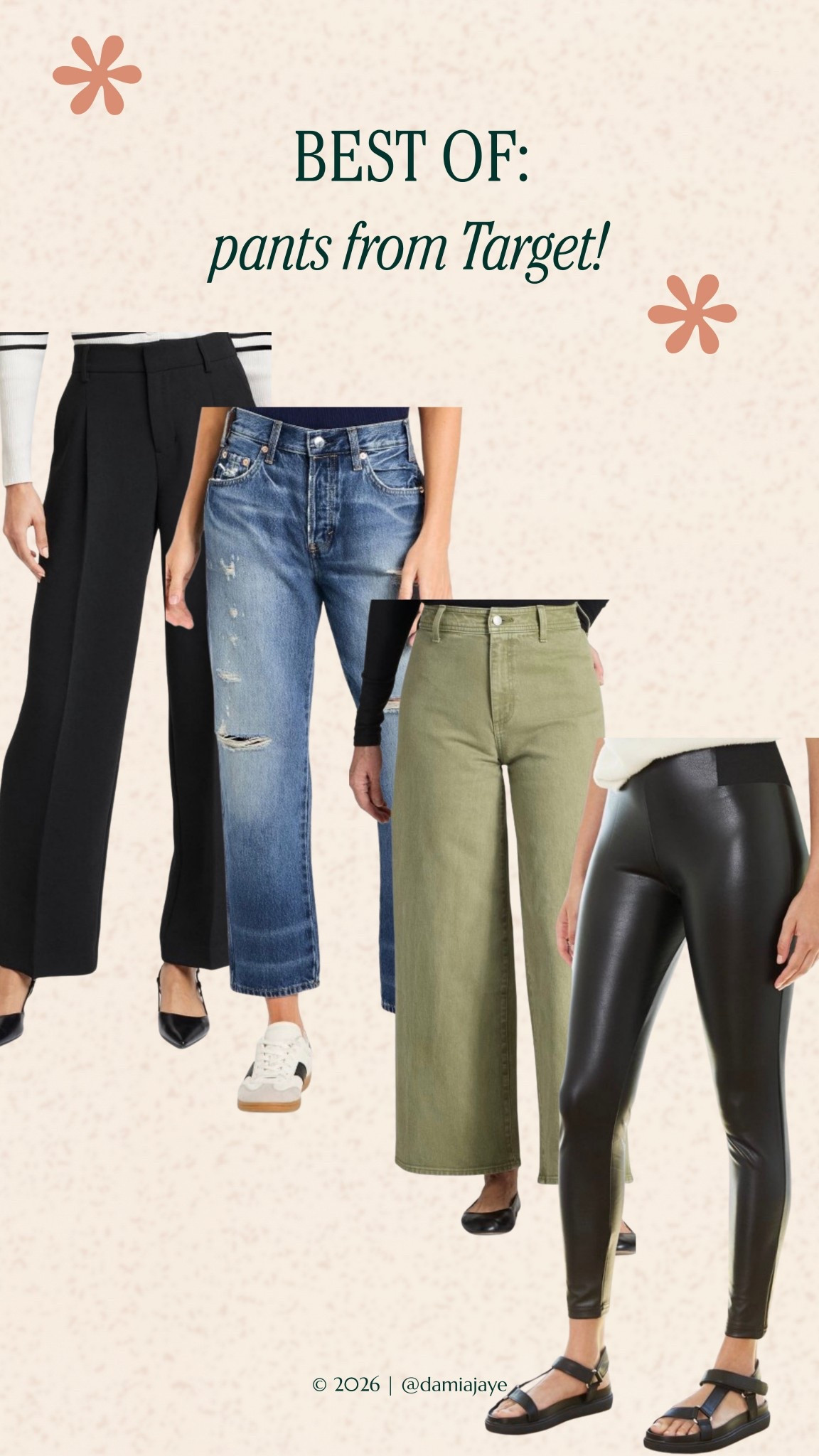 Which pants are your favorite??? I’m partial to the jeans. 🤩

🌿✨♥️



#LTKdayinmylife #LTKootd #LTKmomlife