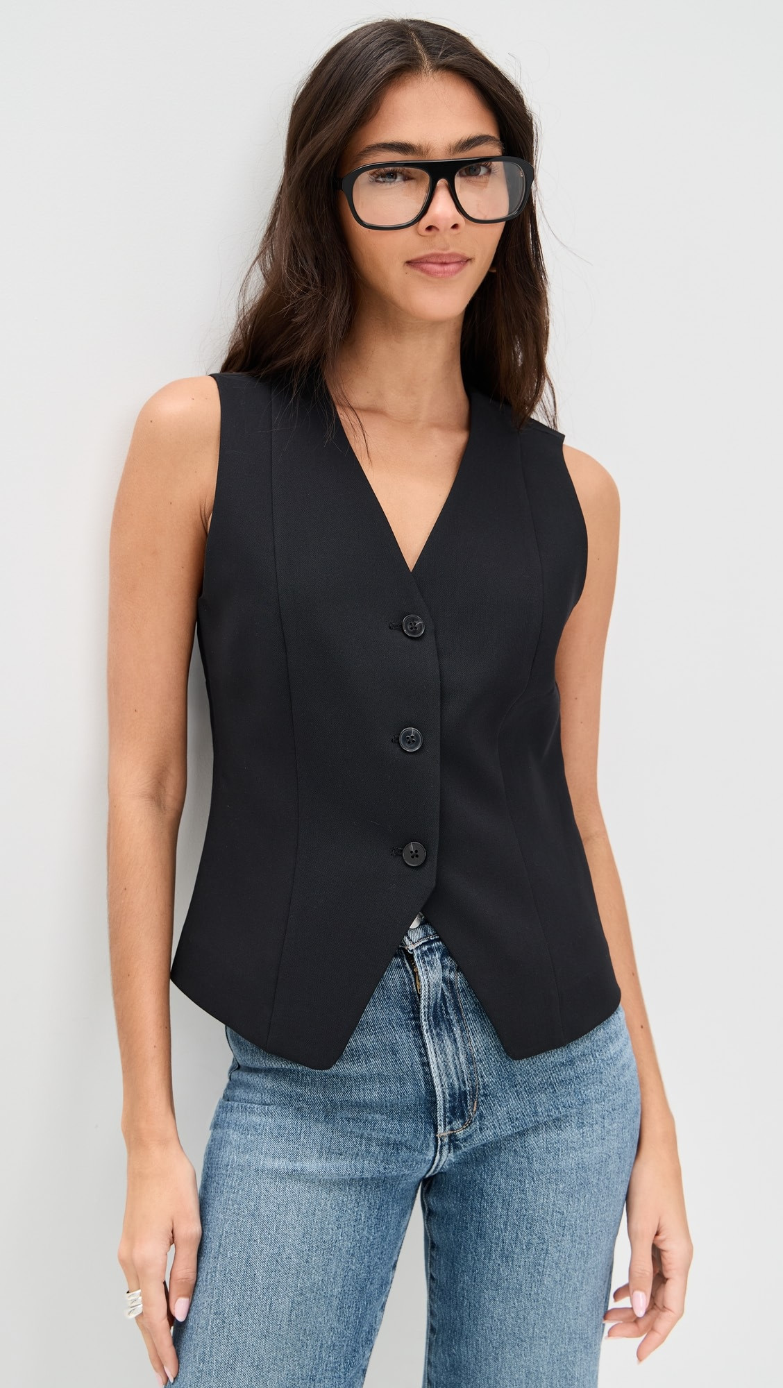 Jacey Neck Vest | Shopbop