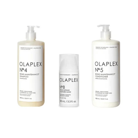 Olaplex No. 4 & 5 Bond Maintenance Shampoo and Conditioner (33.8 oz each) plus No. 8 Bond Intense Moisture Mask (3.3 oz) | Walmart (US)