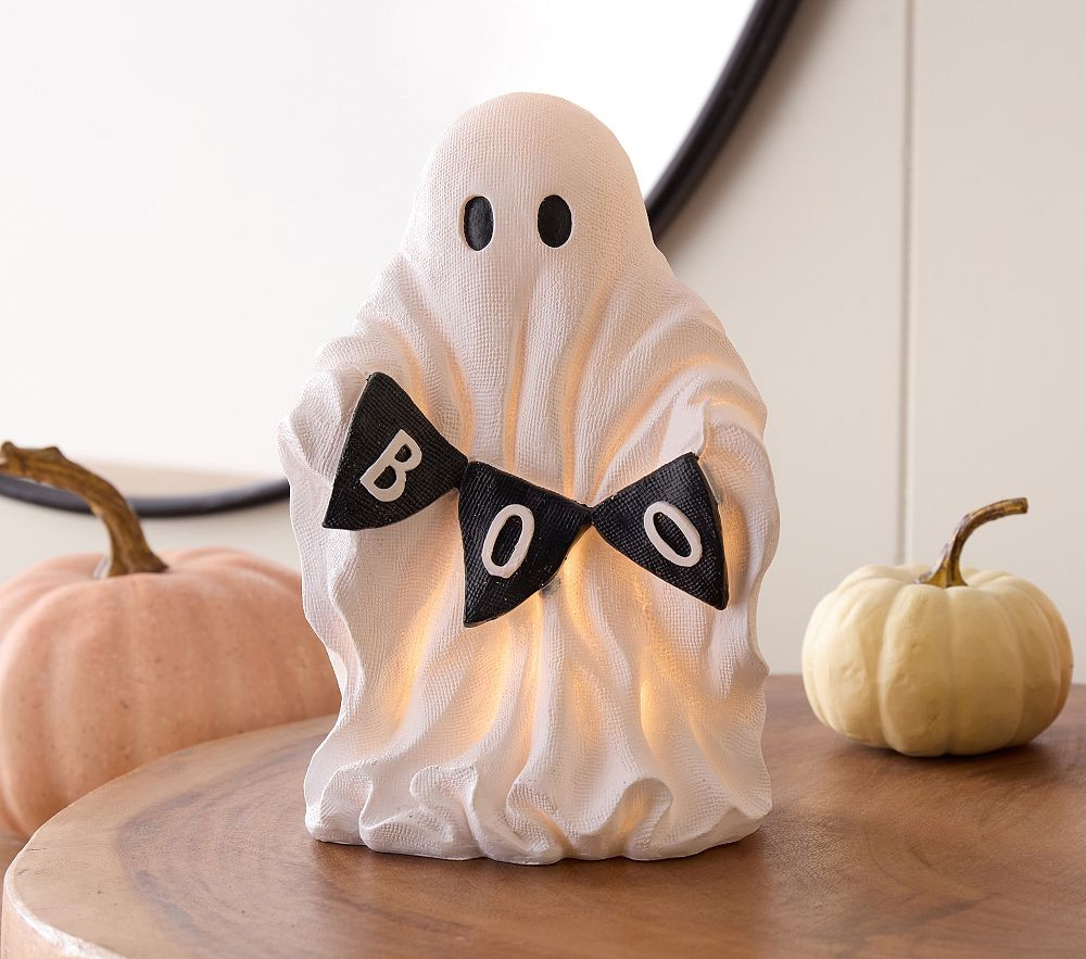 Light-Up Ghost Boo Decor | Pottery Barn Kids