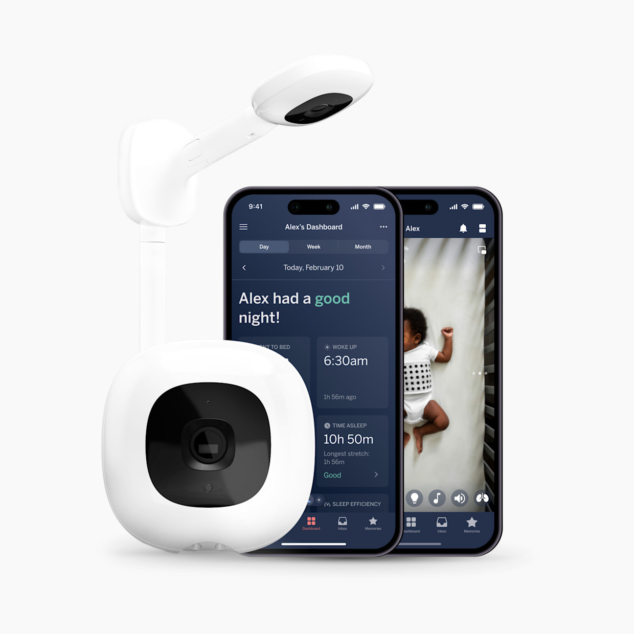 Pro Smart Baby Monitor and Wall Mount | Babylist