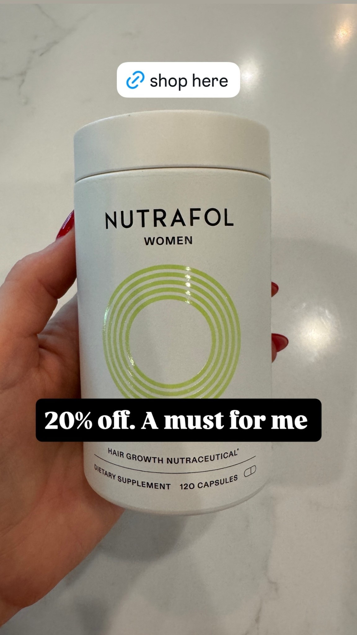 20% off. A must for me