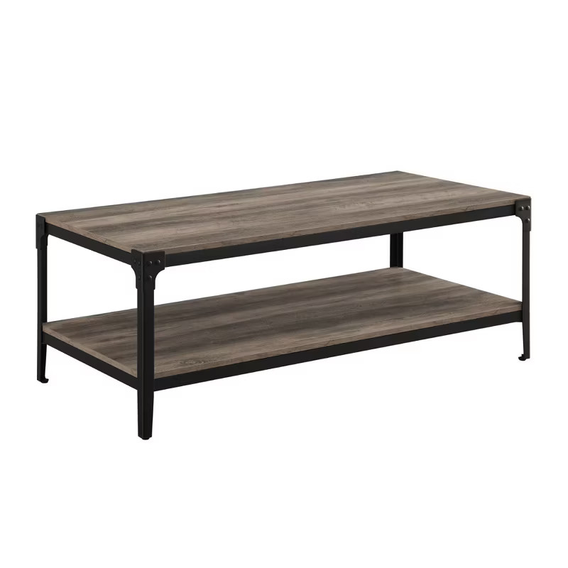 Benny Urban Industrial Angle Iron Coffee Table - Saracina Home | Target