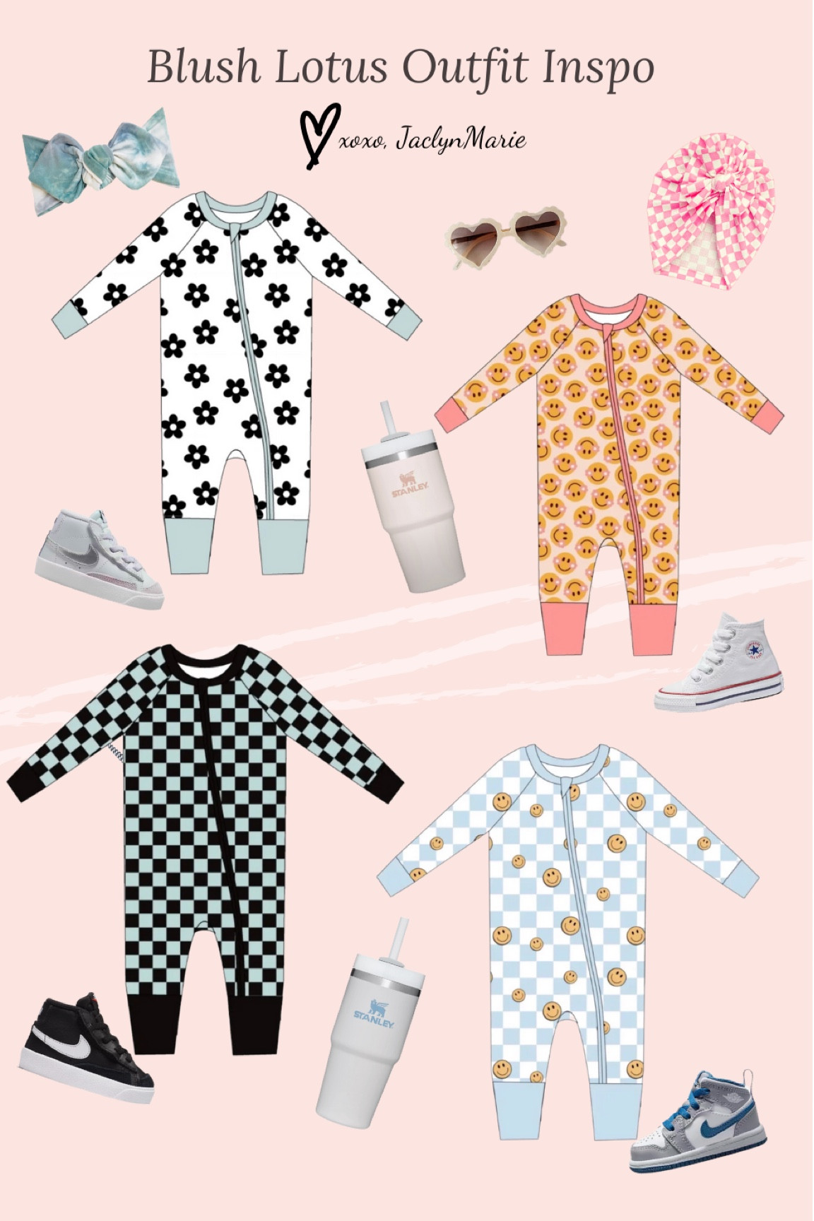 Baby girl spring outfits ; baby girl outfit ideas ; baby boy sneakers ; baby outfit ideas ; baby girl headbands ; baby girl sneakers ; Stanley 

Bamboo pjs @blushlotus - code JULES! tosave 

#LTKbaby #LTKbump #LTKkids