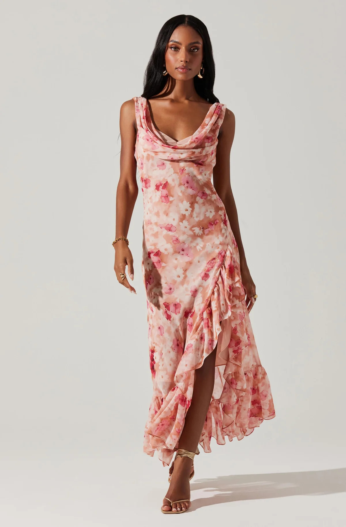 Cecilia Cowl Neck Maxi Dress | ASTR The Label (US)
