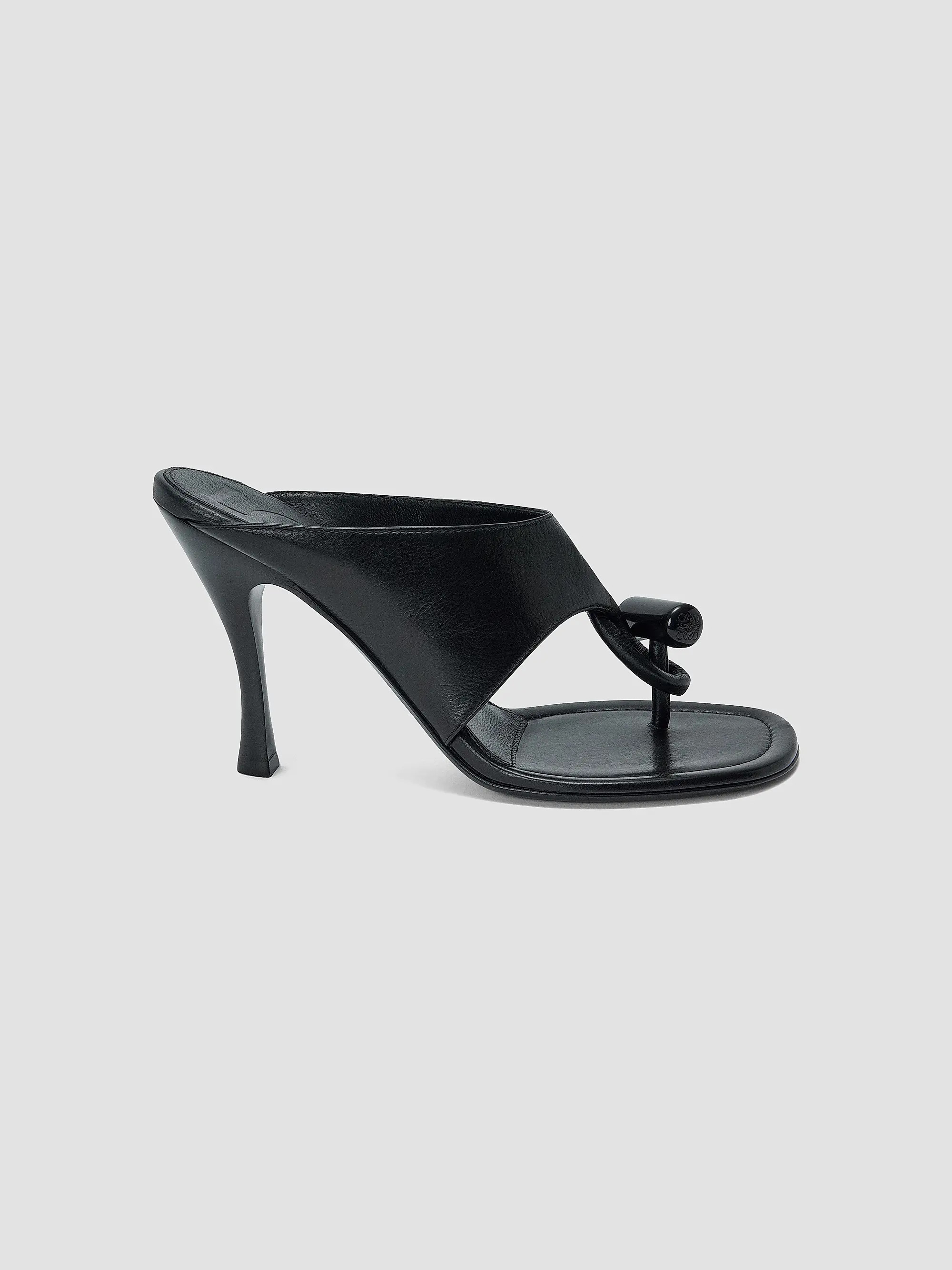 90MM Toggle Thong Leather Sandals | Saks Fifth Avenue