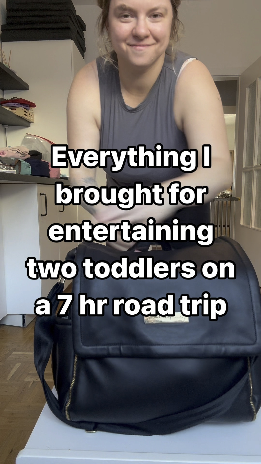 If youre going to bring 2 (one for each child) just do yourself a favor and make them ✨the exact same✨

No his and hers. No 3 year old and 2 year old version.

The 👏🏻 Exact 👏🏻 Same 👏🏻

Oh and tablets were brought as well because I’m not naive and occasionally like to sit still for more than 15 minutes but we do tend to use it as a last resort or when we really need a distraction. 

Comment ‘SHOP’ for all my faves from the video 🛍️

And be sure to:
🩵 LIKE
📌 SAVE for your next road trip
👉🏻 FOLLOW @traveling.with.babies for more baby & toddler travel tips

—
#toddlertravel #roadtrip #familyvacation
Travel with kids, Road Trip Fun, Family Adventure, Toddler activities, road trip with kids, travel games, family road trip, kid friendly travel, toddler entertainment

#LTKFamily #LTKKids #LTKTravel