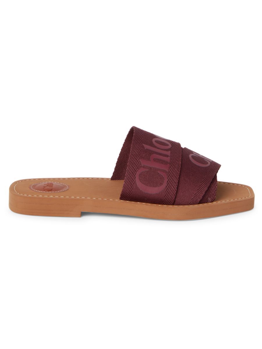 Chloé Woody Flat Sandals | Saks Fifth Avenue