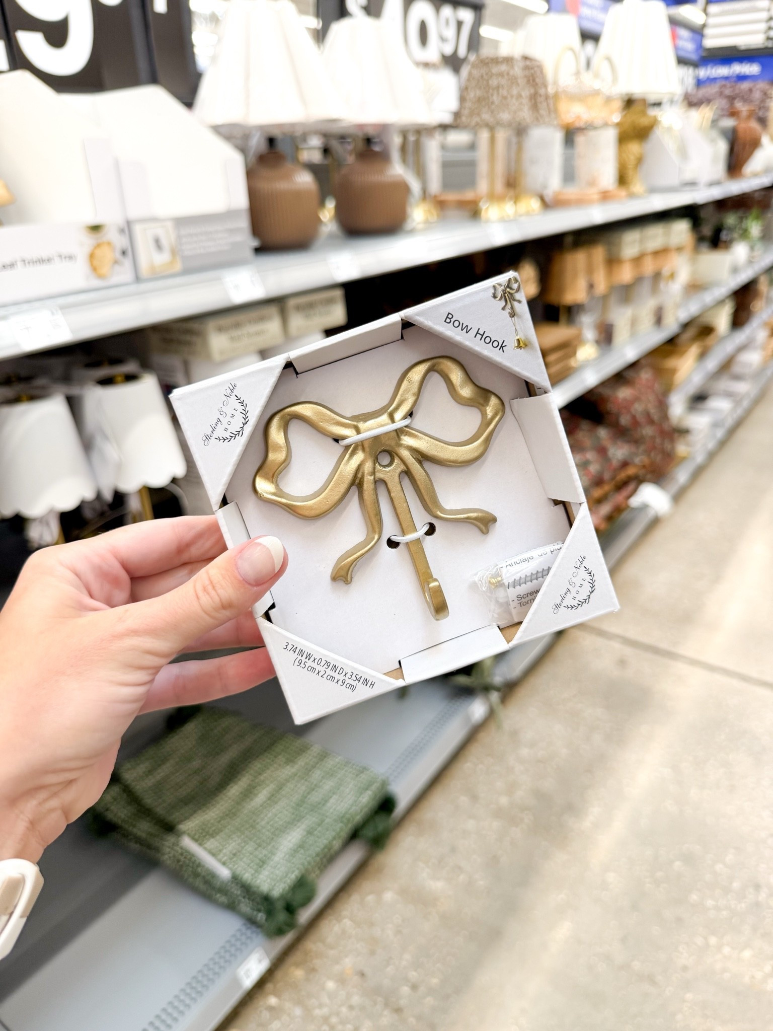 Loving this gold bow hook from @Walmart ! The perfect hook to hang towels in your bathroom or to hang your purse in your entry way!

#LTKmomlife #LTKSeasonal #LTKHome