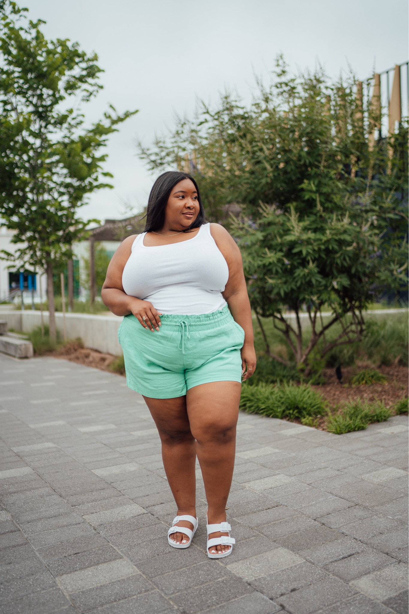 Casual plus size summer outfit. Plus size shorts. Plus size tank. Target fashion. Target finds. Plus size outfit idea. Wide width sandals. Summer outfit 

Follow my shop @fromheadtocurve on the @shop.LTK app to shop this post and get my exclusive app-only content!

#liketkit #LTKFind #LTKunder50 #LTKcurves
@shop.ltk
https://liketk.it/4aufK

#LTKunder50 #LTKcurves #LTKFind