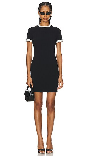 Bicolor Dress in Black & Ivory | Revolve Clothing (Global)