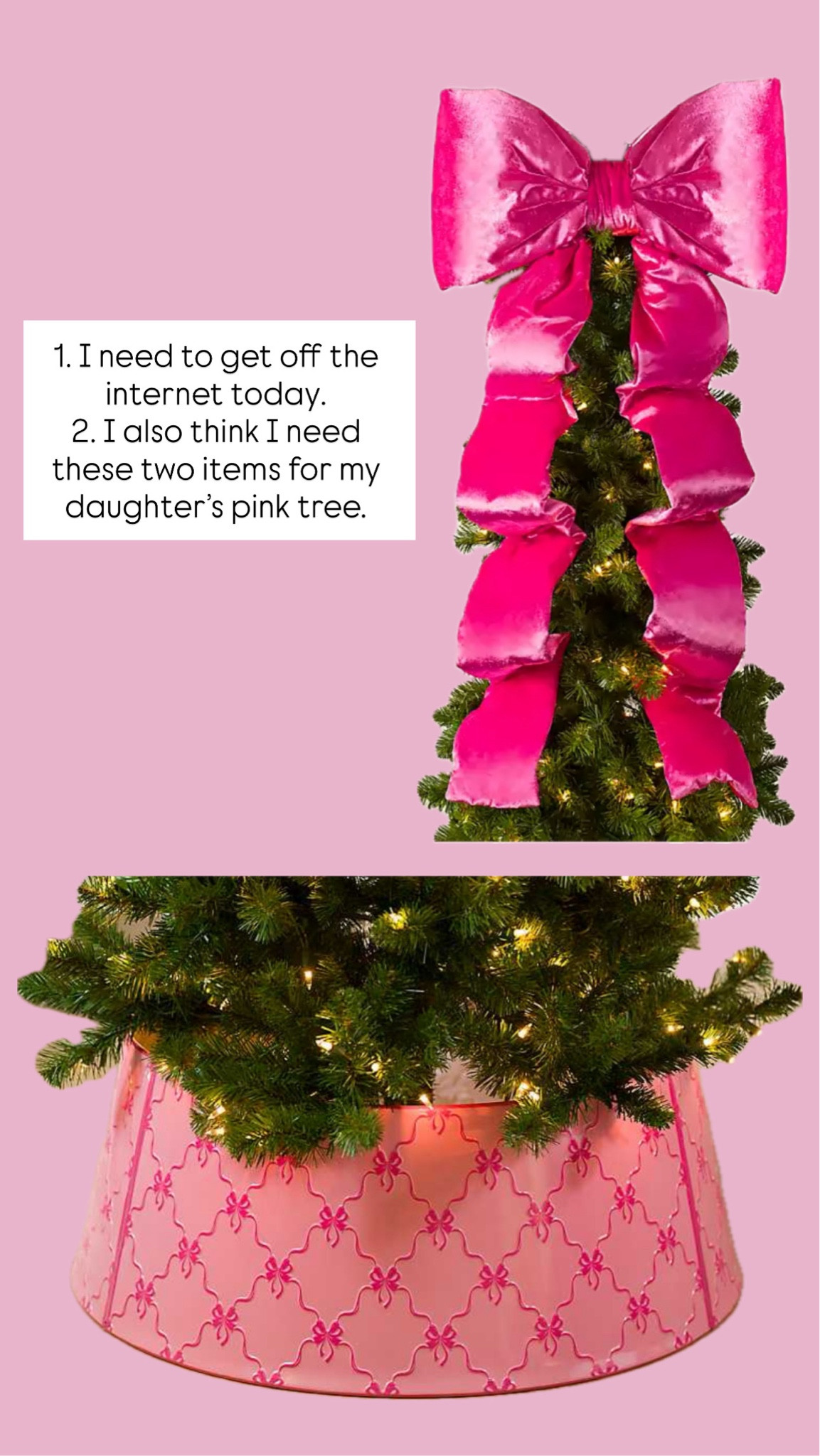 Merry PINKmas 

#LTKHoliday #LTKHome #LTKSeasonal