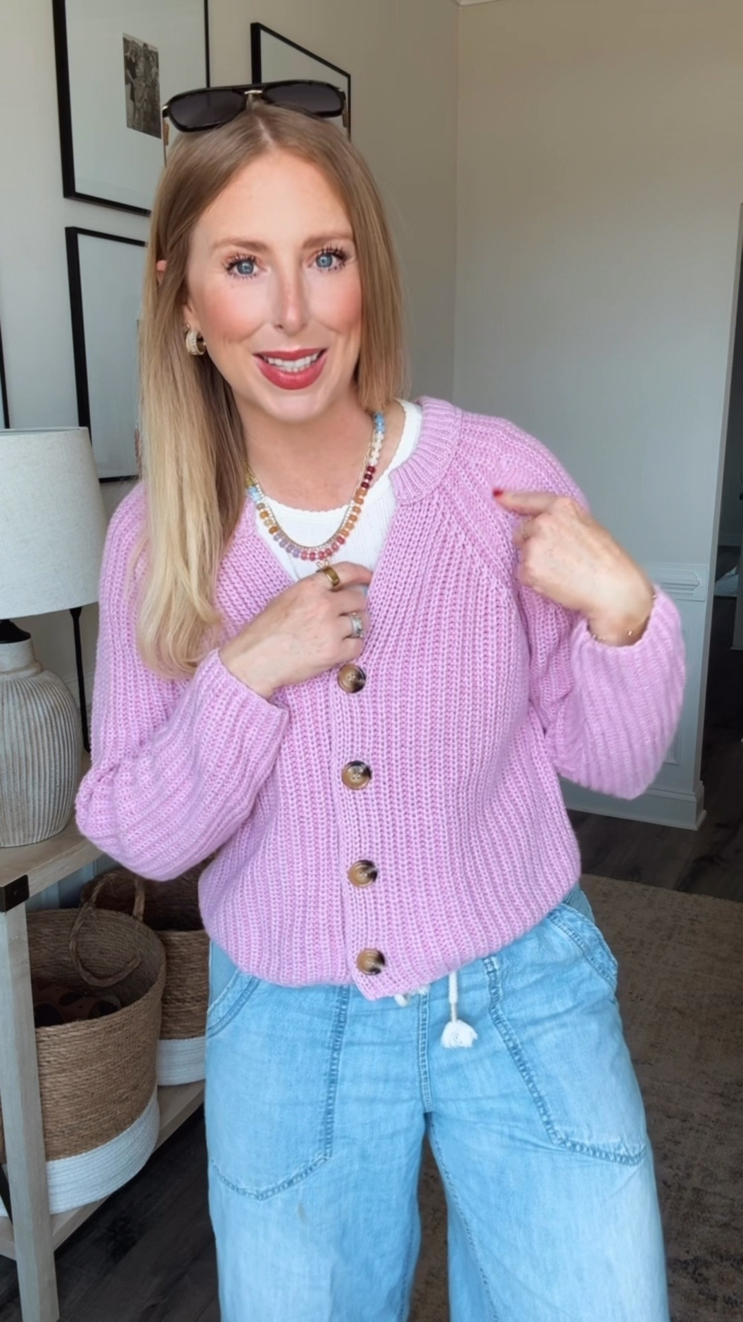 What I’m wearing today! Kohls cardigan, Walmart tee & necklace, adidas sneakers 

#LTKootd #LTKSaleAlert #LTKmomlife