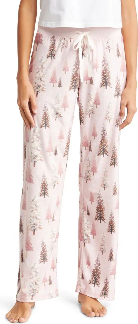 PJ Salvage Silky Velour Pajama Pants | Nordstrom | Nordstrom