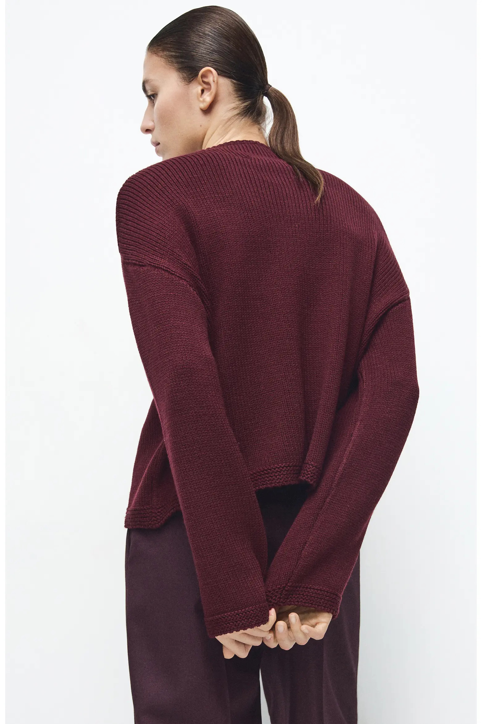 MANGO Mock Neck Sweater (Women) | Nordstrom | Nordstrom
