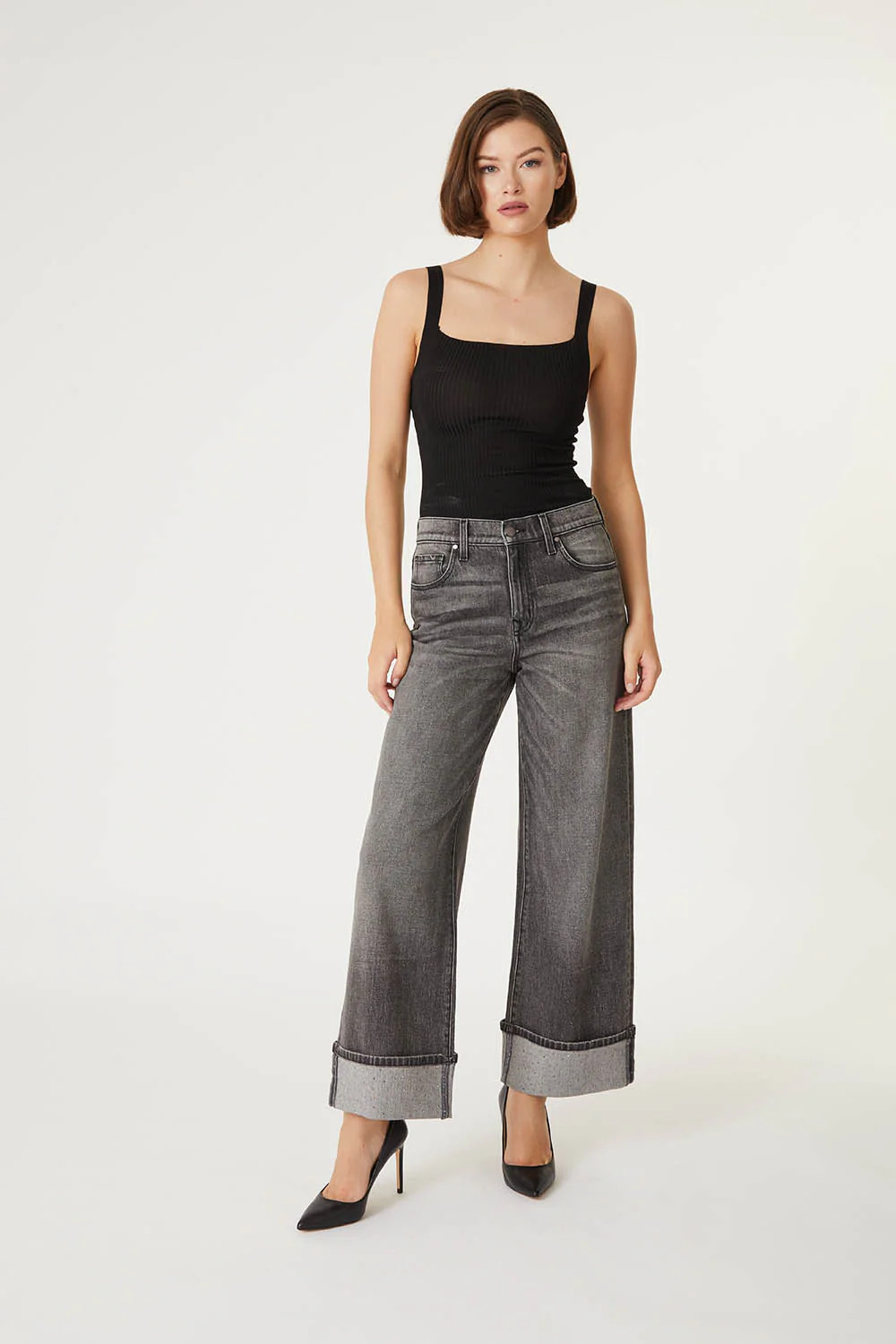 Level99 | Tribecca Wide Cuff Jean | Level 99 Jeans