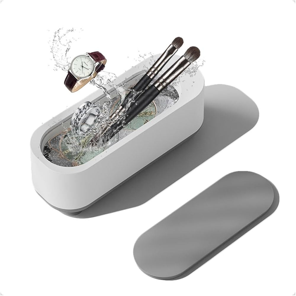 Ultrasonic Jewelry Cleaner, 250 ML Portable 45000Hz/s Professional Ultrasonic Cleaner Machine for... | Amazon (US)