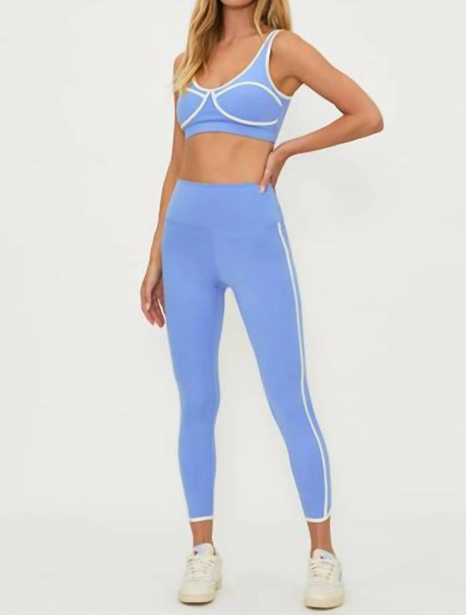 Nella Leggings In Alps Blue | Shop Simon