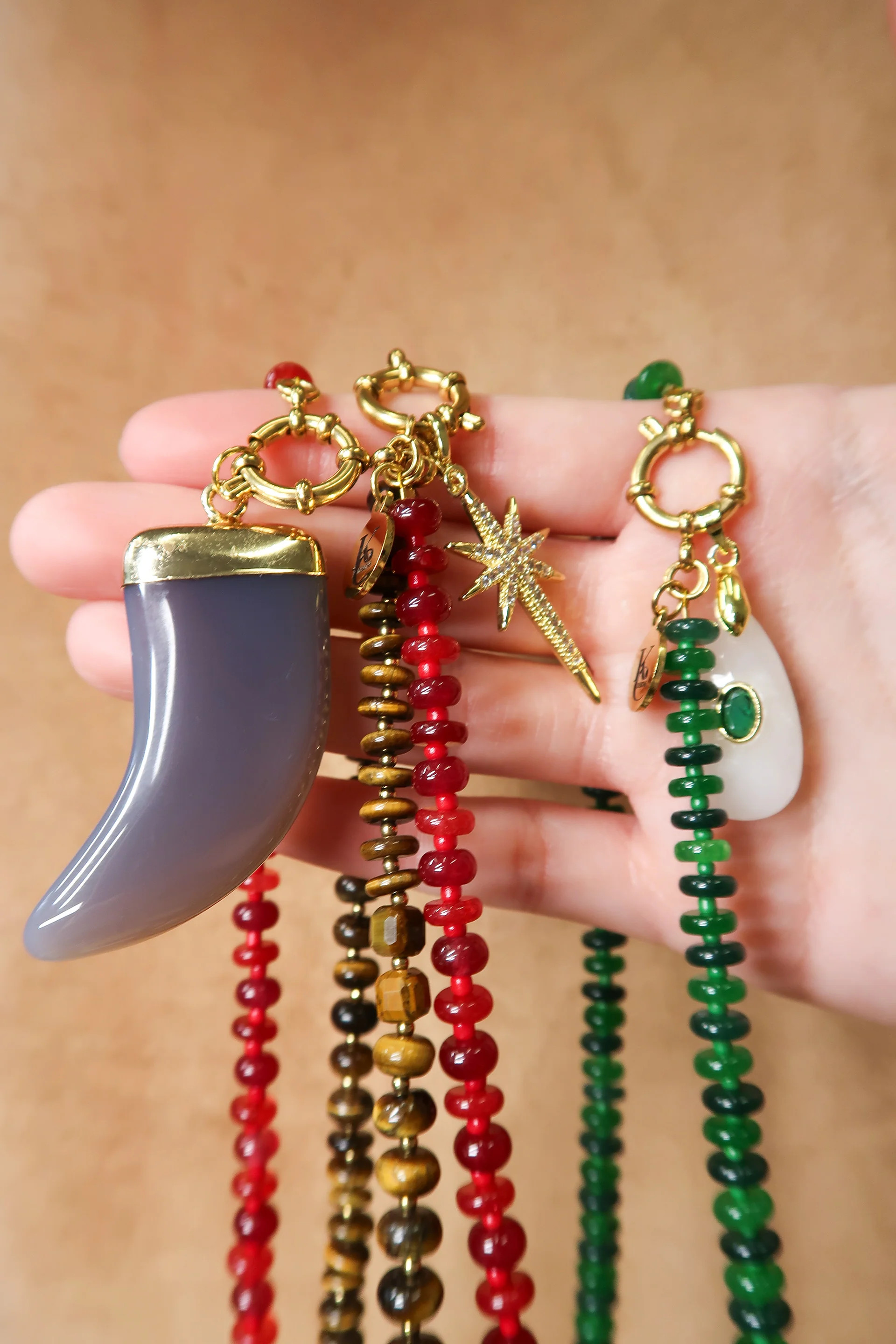 Genius Natural Stone Necklace | KC Chic Designs