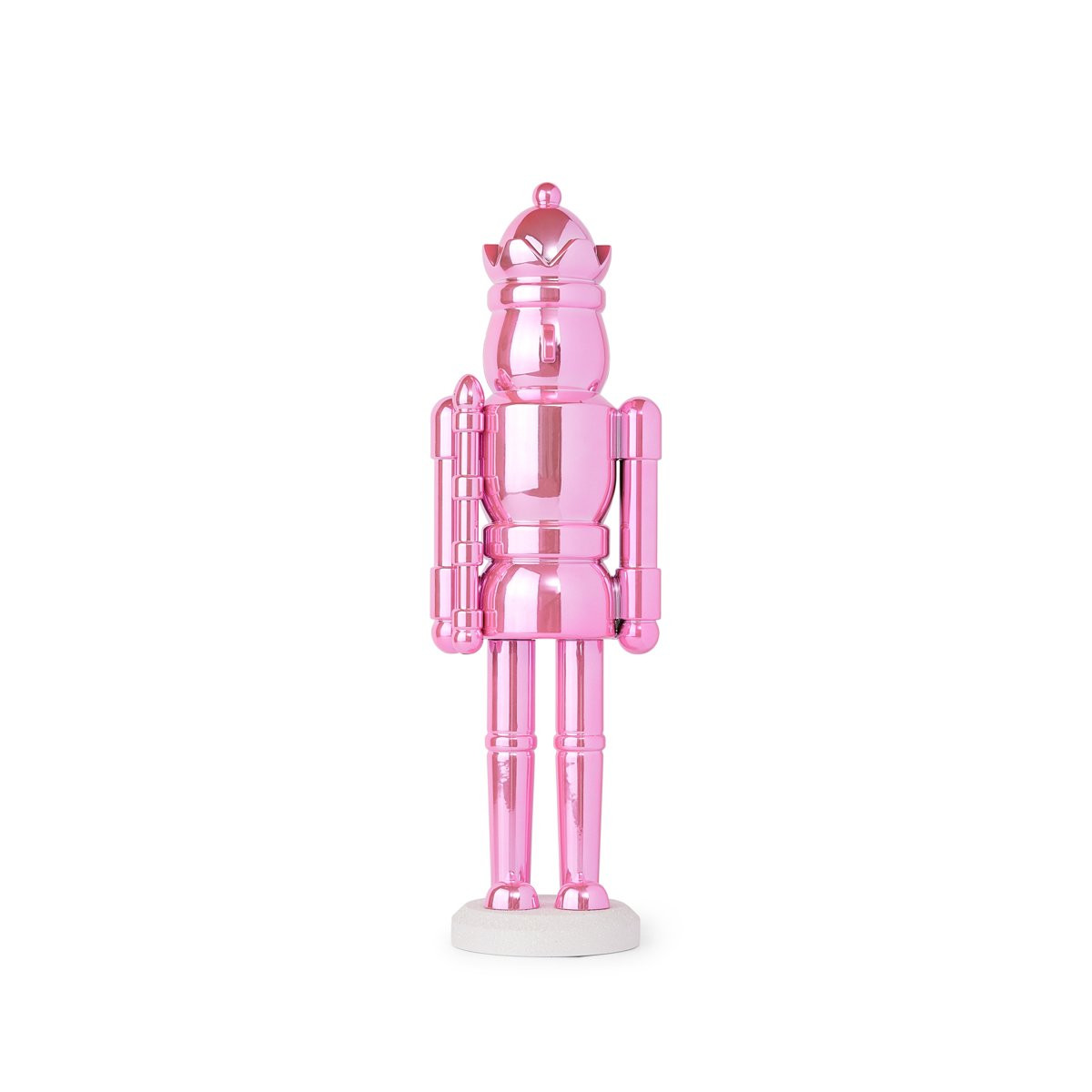 Packed Party Metallic Pink Christmas Nutcracker - Walmart.com | Walmart (US)