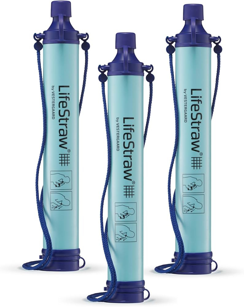 LifeStraw Personal Water Filter for Hiking, Camping, Travel, and Emergency Preparedness | Amazon (US)