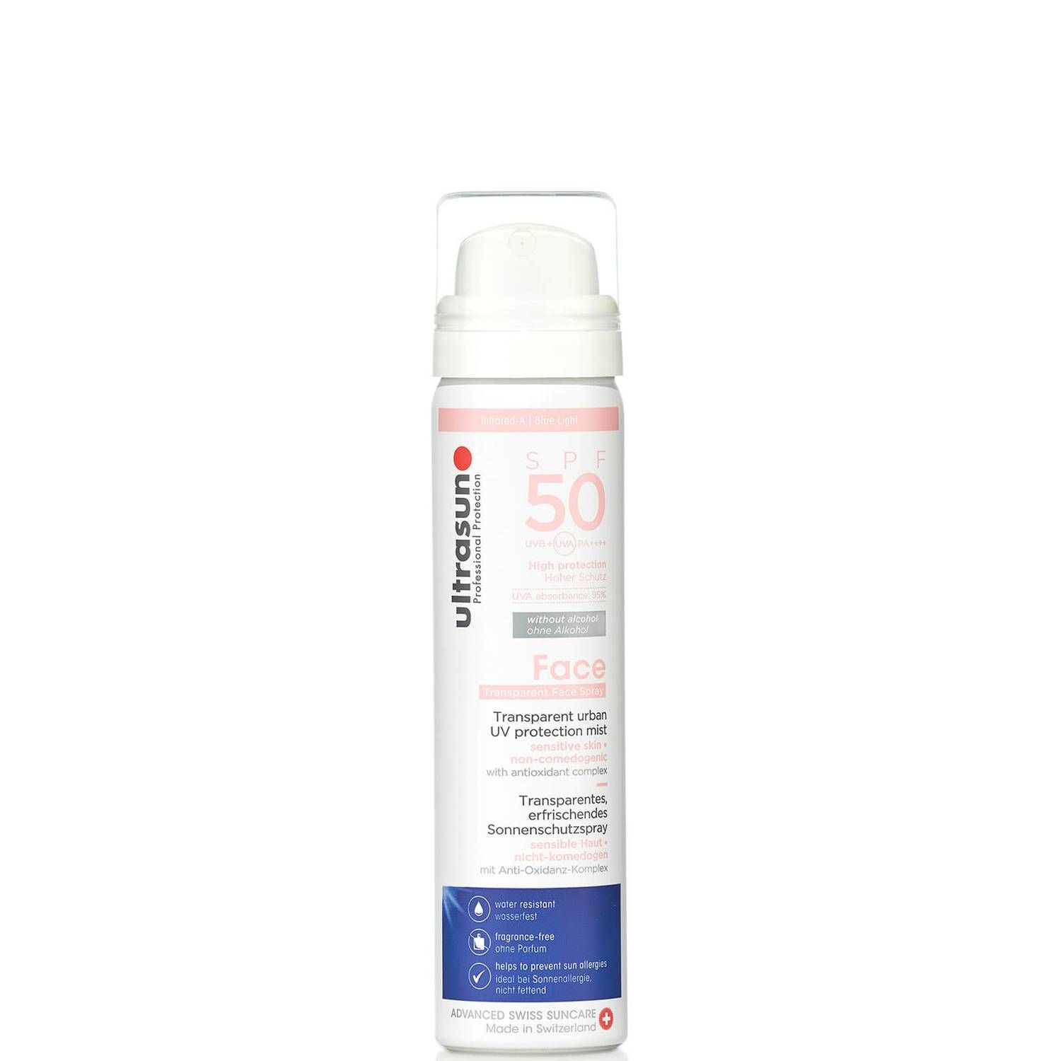 Ultrasun SPF50 UV Face & Scalp Mist 75ml | Look Fantastic (UK)