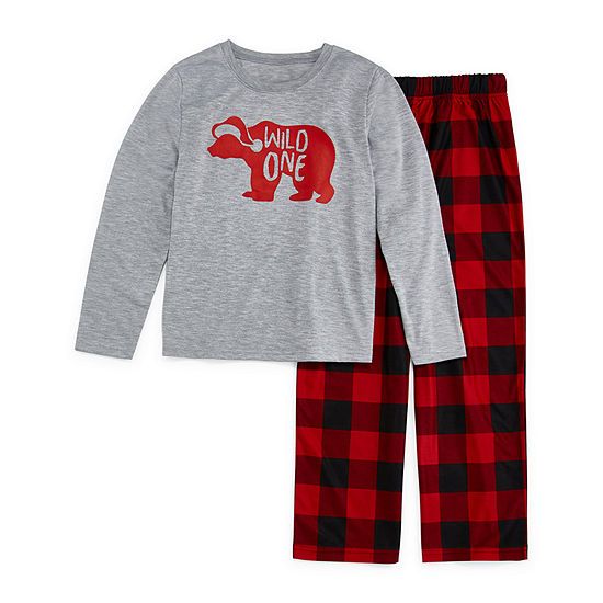 North Pole Trading Co. Christmas Unisex 2-pc. Pant Pajama Set Preschool / Big Kid | JCPenney