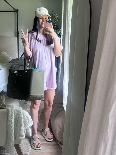 Summer uniform - wearing size m in the romper. This is the FP one but I wear the amazon one just as much. The amazon one is a bit longer which I actually prefer. I’m 5’5 and this is short. 

These are my current fav summer birkenstocks! So comfortable and true to size. 



#LTKShoeCrush #LTKActive #LTKStyleTip