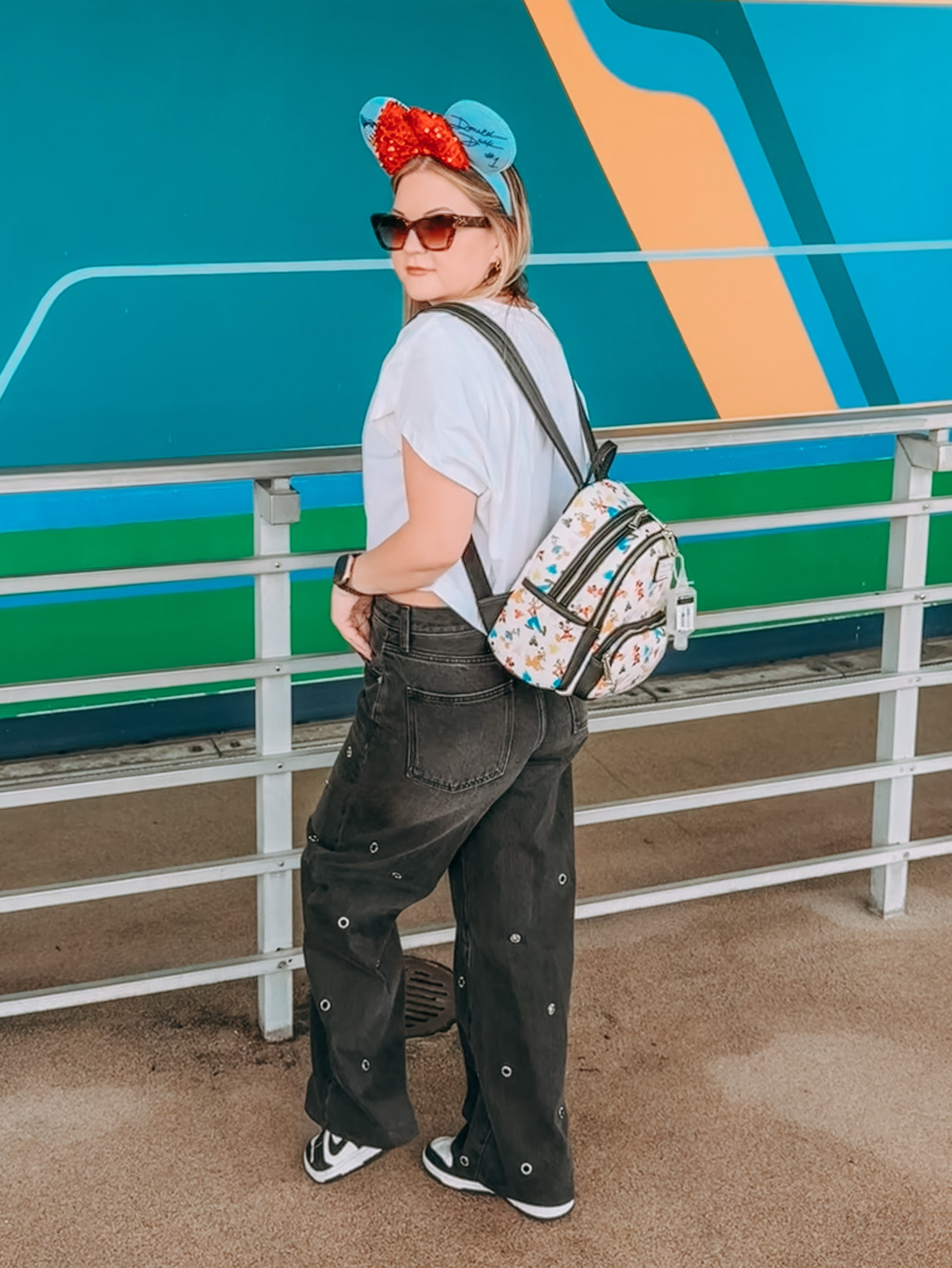 Magic kingdom park fit! 
Top- small
Jeans- 26 

#LTKStyleTip #LTKTravel