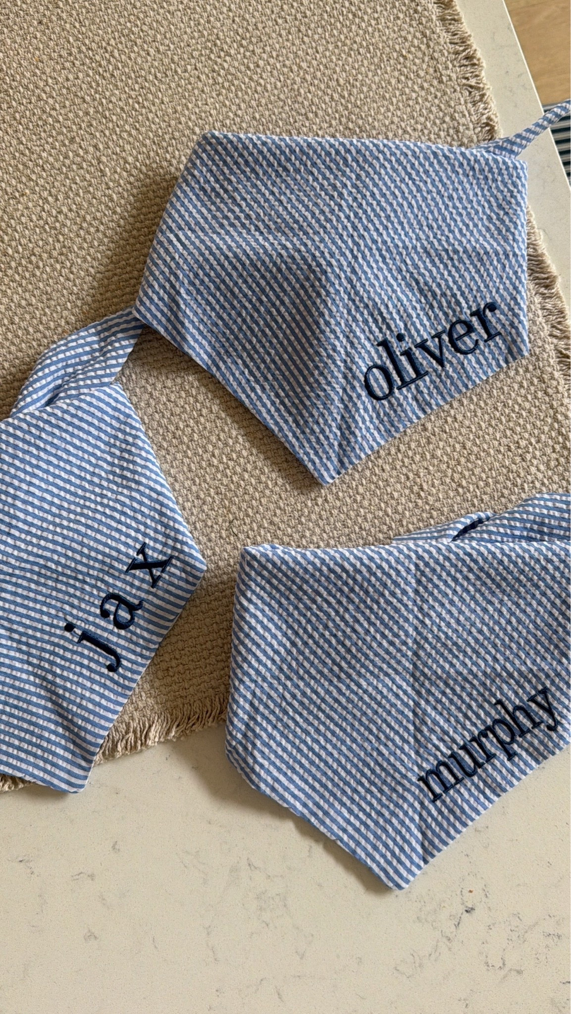 custom dog bandanas 💙 #EtsyCreatorCollective @Etsy #Etsy