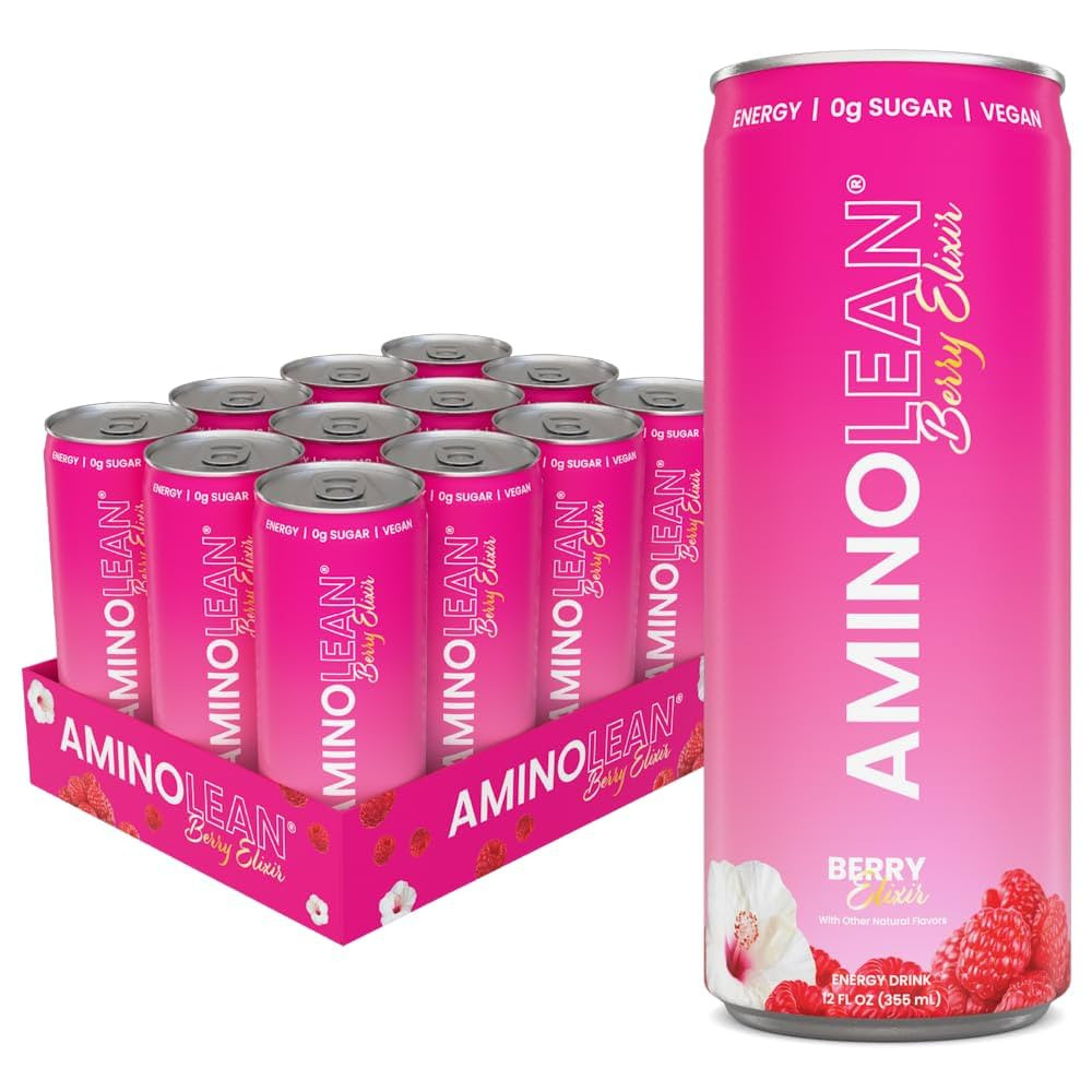 RSP NUTRITION AminoLean Energy Drink - Sugar Free Amino Energy with No Jitters, Tingles, or Crash... | Amazon (US)