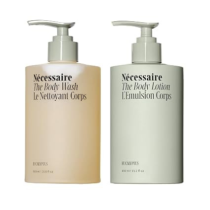 Nécessaire The Body Duo (Eucalyptus) Skincare Gift Set For Women + Men - The Body Wash 16.9oz + ... | Amazon (US)