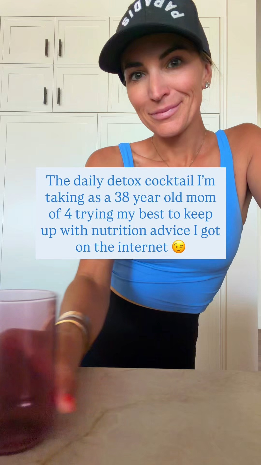 Compared to many, my supplement list is short but each thing packs a powerful punch!
• Niacinamide acts as a barrier to sun damage and can reduce your risk of skin cancer up to 25% (consult with your doctor; this is not medical advice)
• detox & bloat helps with digestion and keeping bubbles at bay
• saw palmetto is for hair health & growth 
• the 3 liquid supplements are outlined in the video! 
• the mineral & electrolyte blend is a flavorless way to multiple your hydration without sugary electrolyte packets.
• the gruns are my multivitamin and taste like a fruity snack treat!