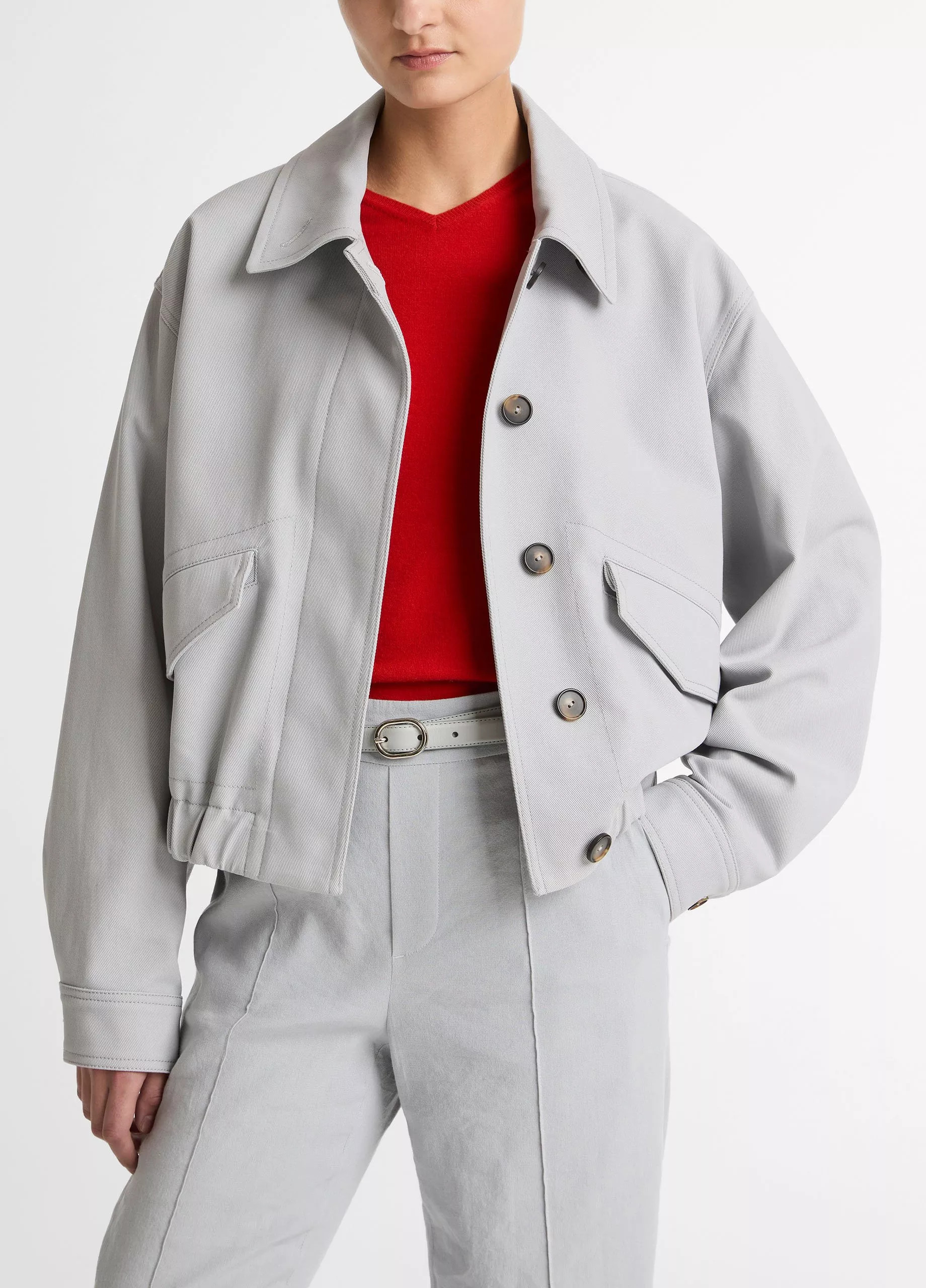 Cotton Bomber Jacket | Vince LLC