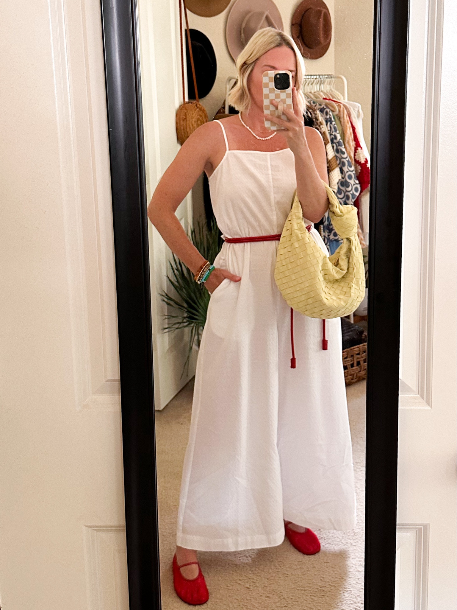 Summer Jumpsuit 🤍❤️💛

#LTKOver40 #LTKSeasonal #LTKStyleTip