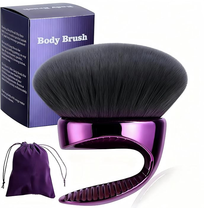 BS-MALL Extra-Large Multi-Purpose Body Brush – Luxury Travel-Friendly Self Tanning & Loose Powd... | Amazon (US)