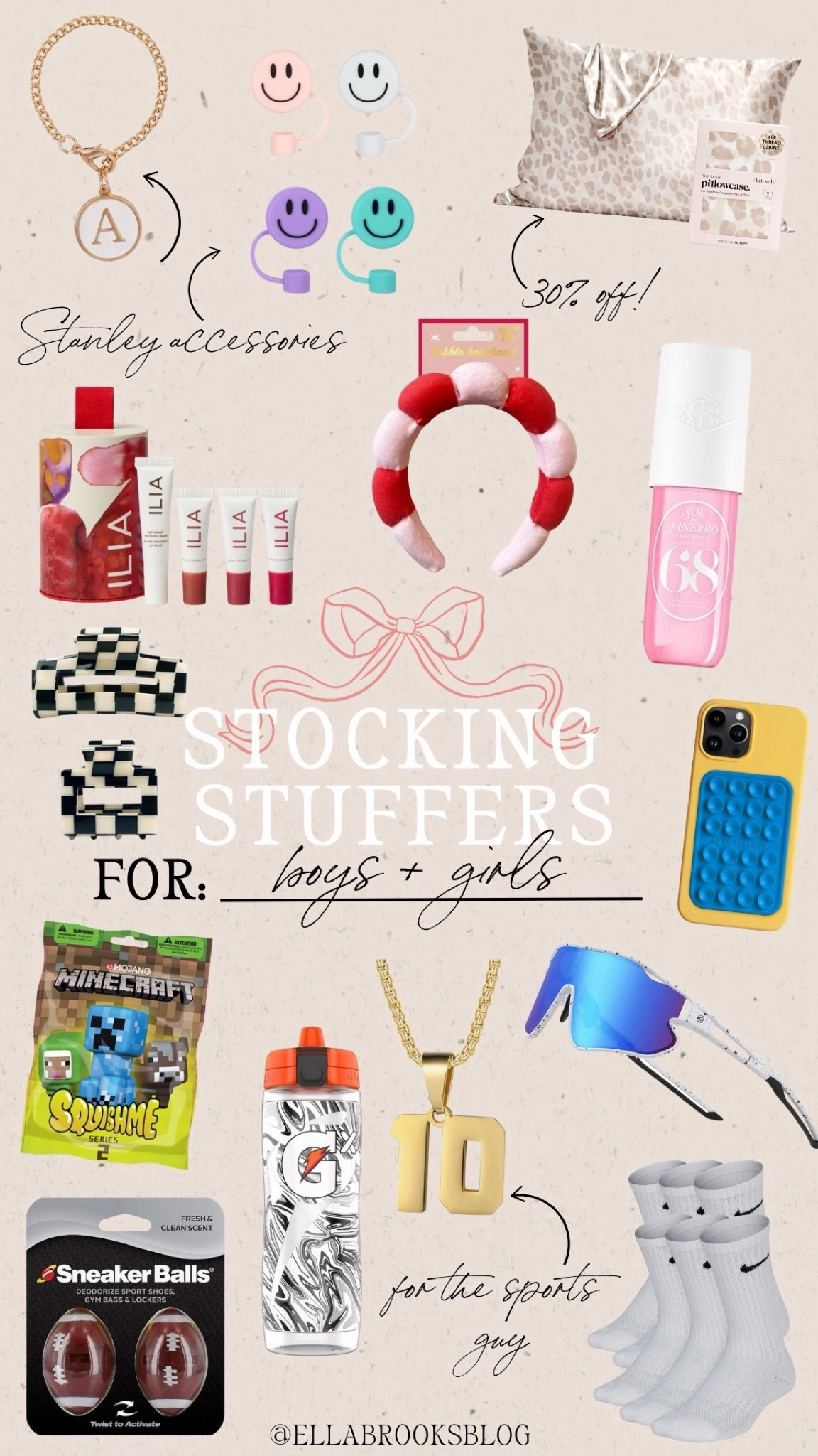 Stocking stuffers for boy and girls


Gifts for teen girls, gifts for boys, Christmas gift idea, holiday gift

#LTKKids #LTKHoliday #LTKGiftGuide