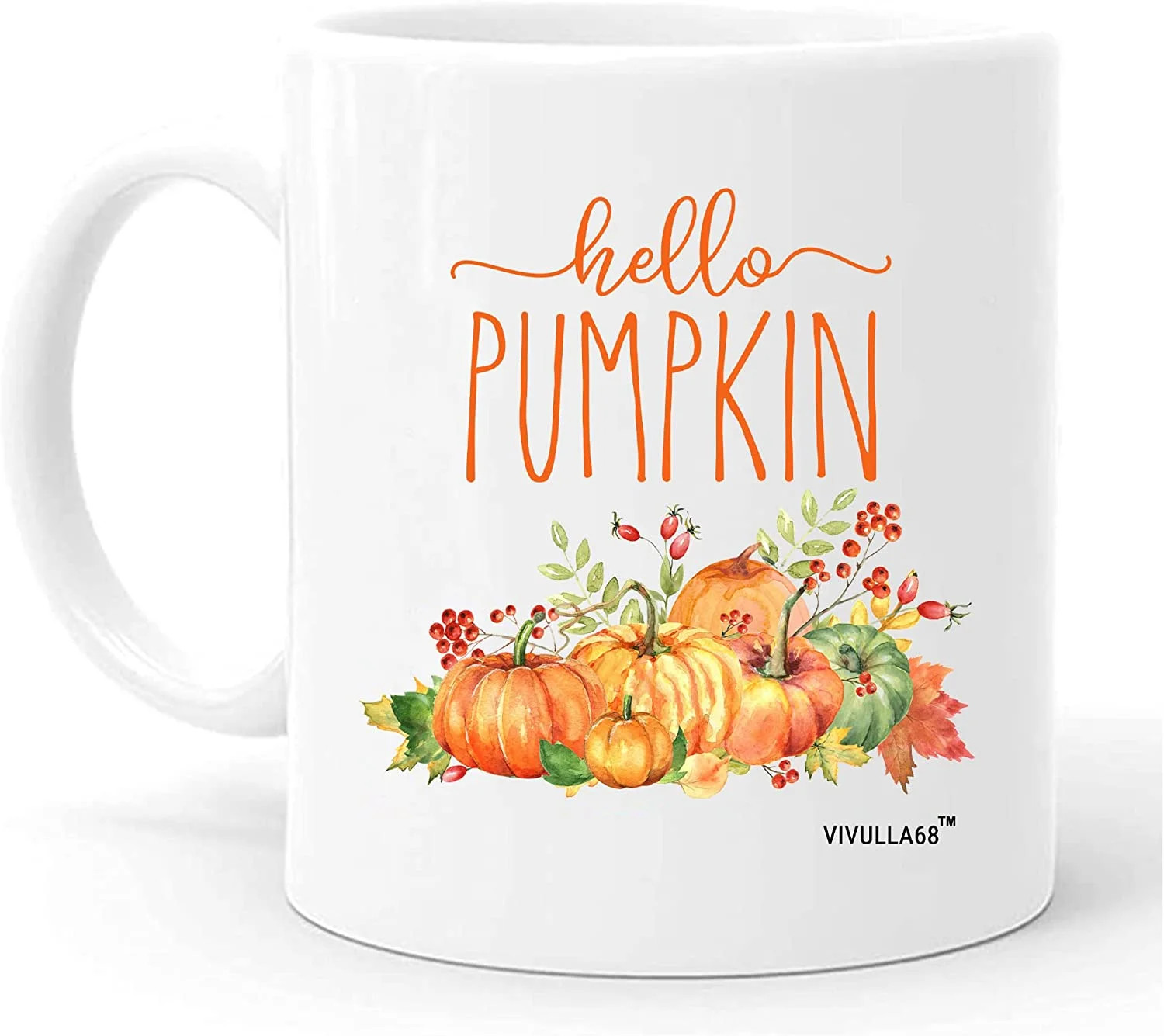 Hello Pumpkin Mug, Morning Pumpkin Coffee Mug, Fall Coffee Mug, Fall Themed Mugs, Great Pumpkin M... | Walmart (US)