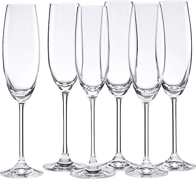 LENOX 845276 Tuscany Classics 6pc Set Champagne Flutes, Buy 4, Get 6, 3.25 LB, Clear | Amazon (US)