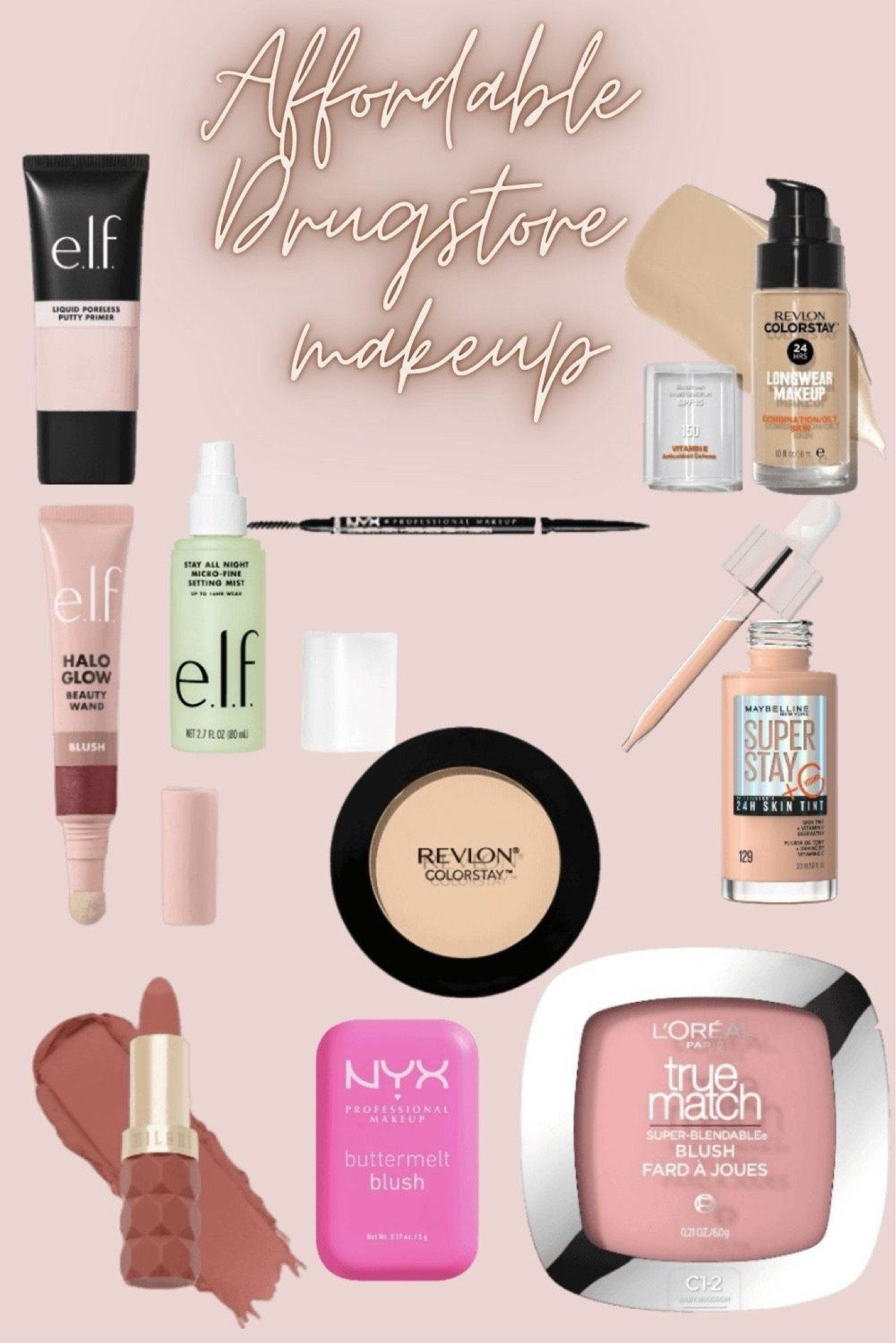 Affordable drugstore makeup!

#LTKStyleTip #LTKItBag #LTKBeauty