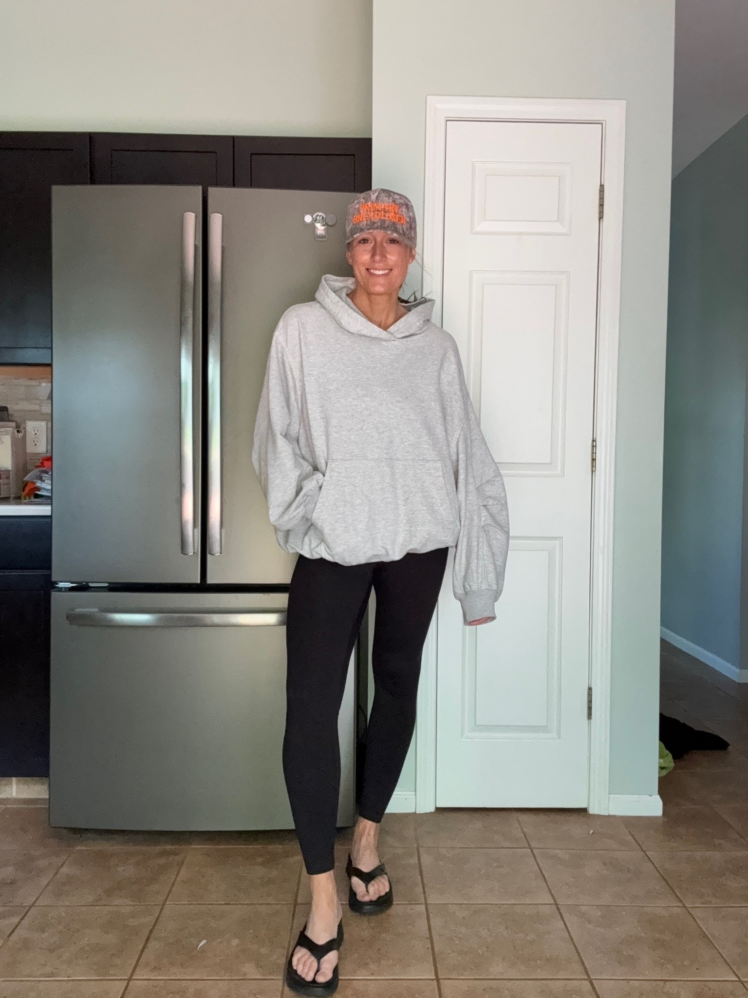 6/1/26 ✨ Hoodie is a large. Leggings are a small. Sandals run TTS.

Everyday outfits. Easy outfits. Easy outfit ideas. Neutral basics. Spring outfits. Spring outfit idea. Casual outfits. Basic mom outfit. Casual outfit idea. Casual outfit. Everyday outfit. Mom outfit. Street style. Casual mom outfit. Amazon fashion. Sports mom outfits. Sports mom outfit idea.

#LTKmomlife #LTKootd #LTKOver40